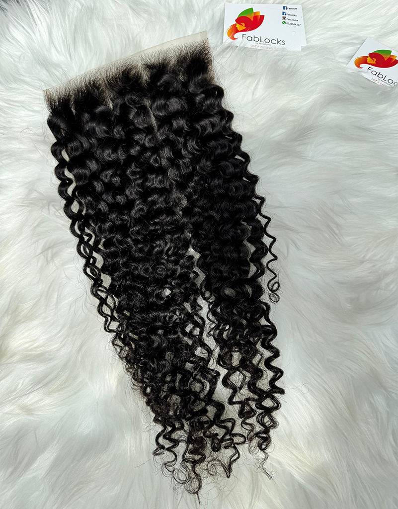 Kinky Curls 8*8 Closure