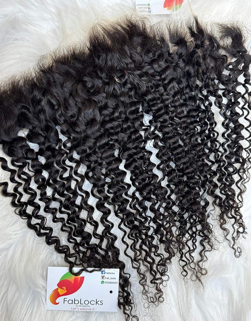 Kinky Curls Frontal