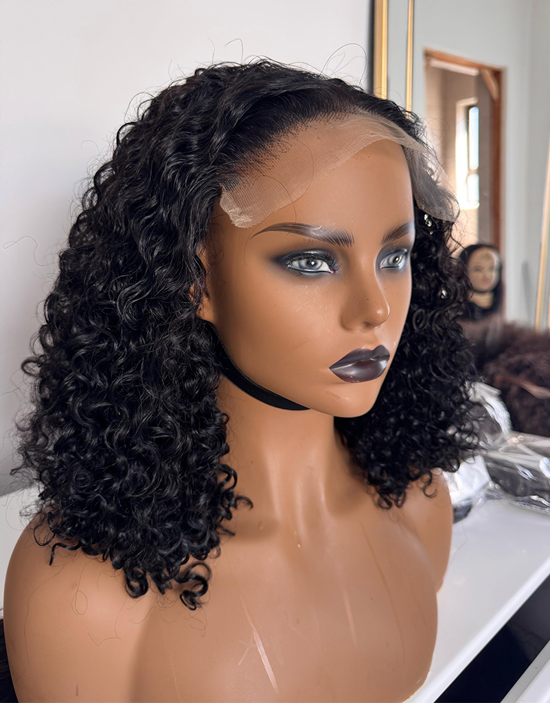 Burmese Curls with 8*8 Glueless Closure