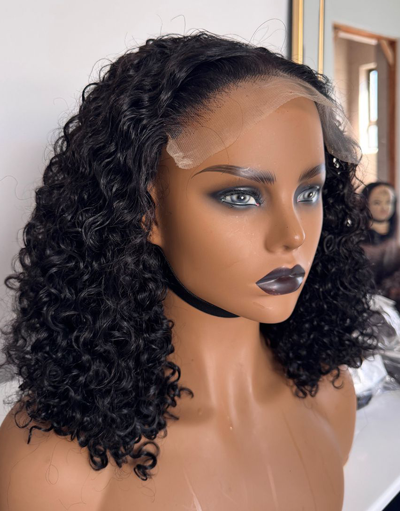 Burmese Curls with 8*8 Glueless Closure