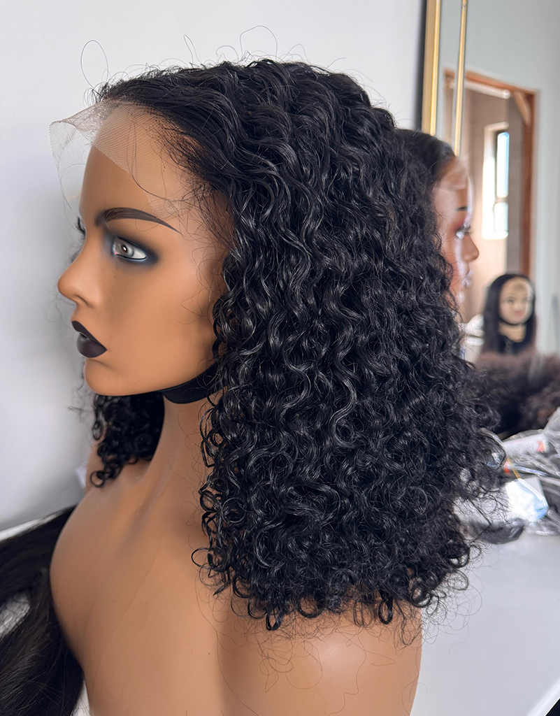Burmese Curls with 8*8 Glueless Closure