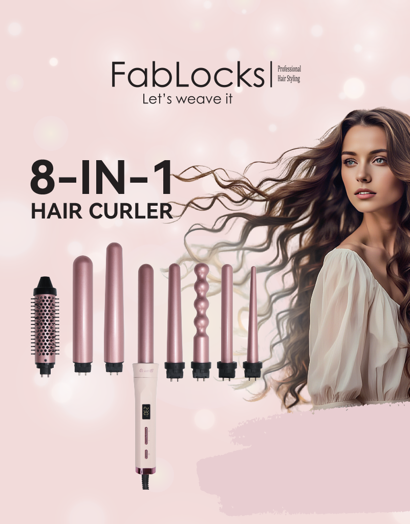 8 in 1 Hair Curler